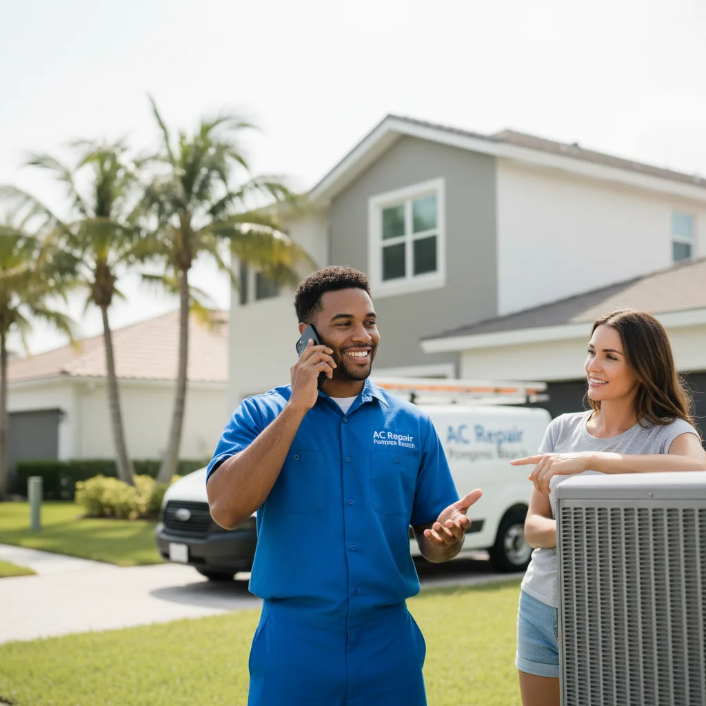 AC Repair Pompano Beach customer support in Vernon